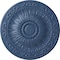 Ekena Millwork Lunel Ceiling Medallion (Fits Canopies up to 3 3/4"), Hand-Painted Americana, 20 1/4"OD x 1 1/2"P CM20LUAMF - alternate 1